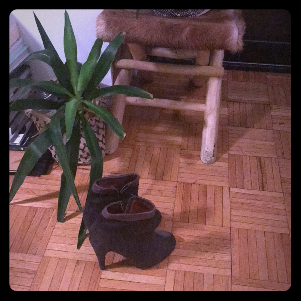 Isabel Marant suede boots.